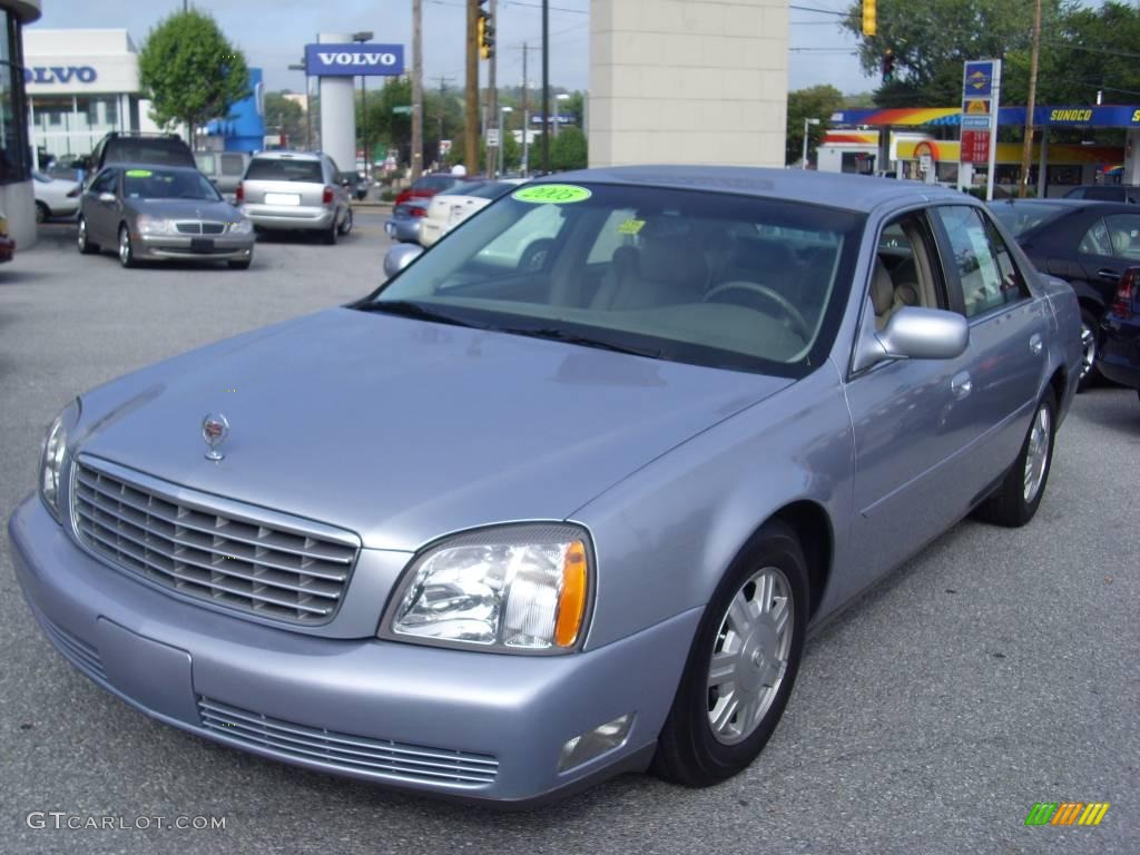 2005 Blue Ice Cadillac Deville Sedan 23554776 Photo 4