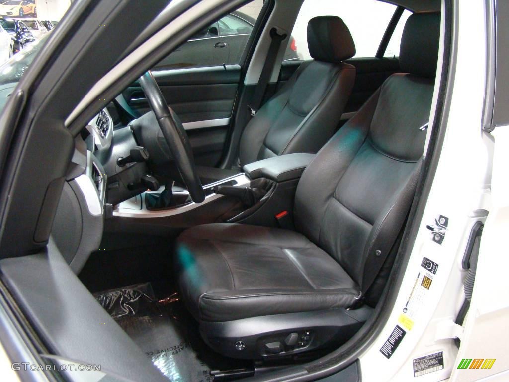 2006 3 Series 325i Sedan - Alpine White / Black photo #7