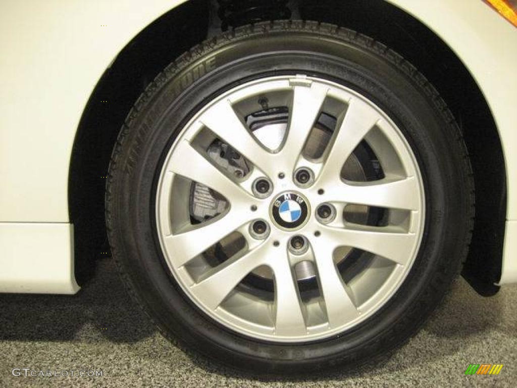 2006 3 Series 325xi Sedan - Alpine White / Beige photo #6