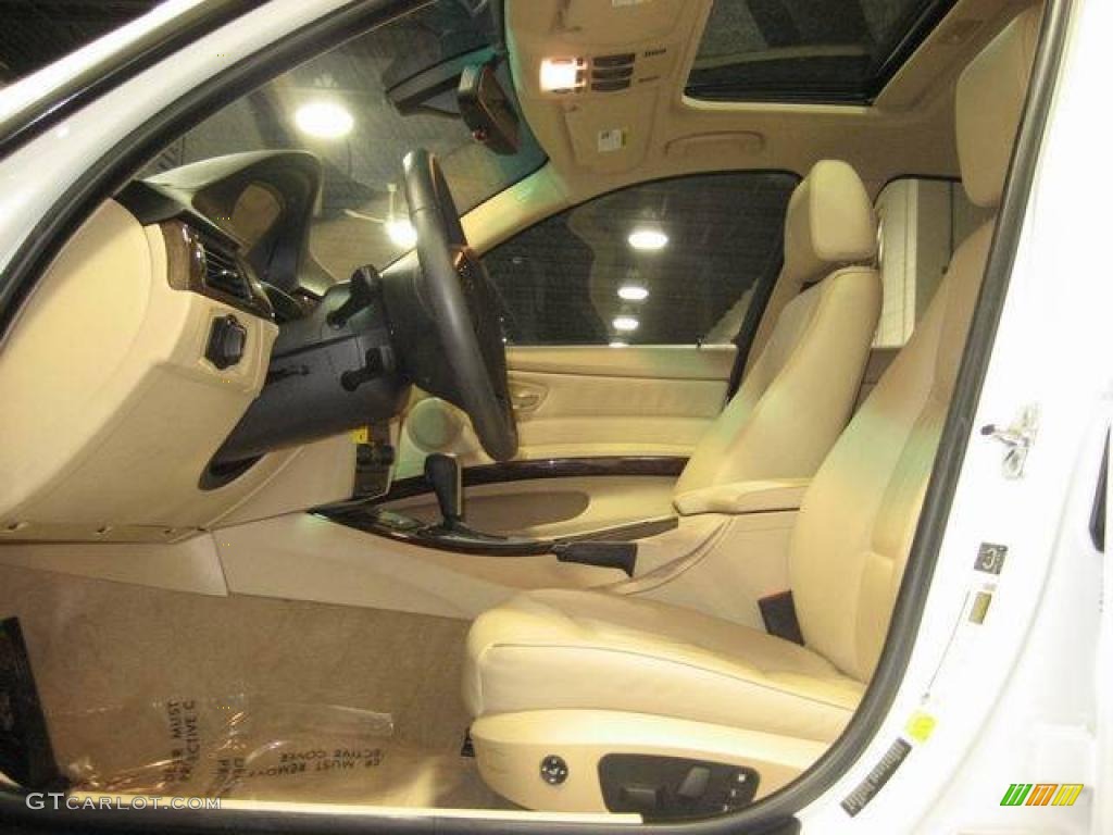 2006 3 Series 325xi Sedan - Alpine White / Beige photo #8