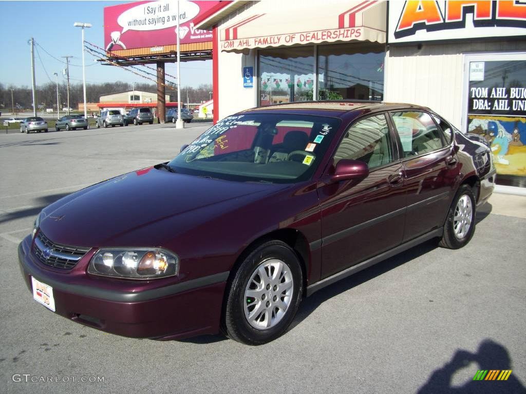 2004 Impala  - Berry Red Metallic / Medium Gray photo #1