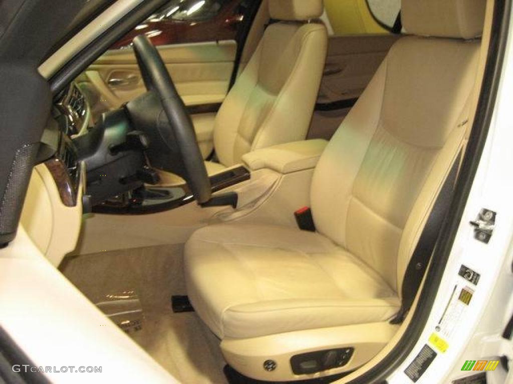 2006 3 Series 325xi Sedan - Alpine White / Beige photo #9