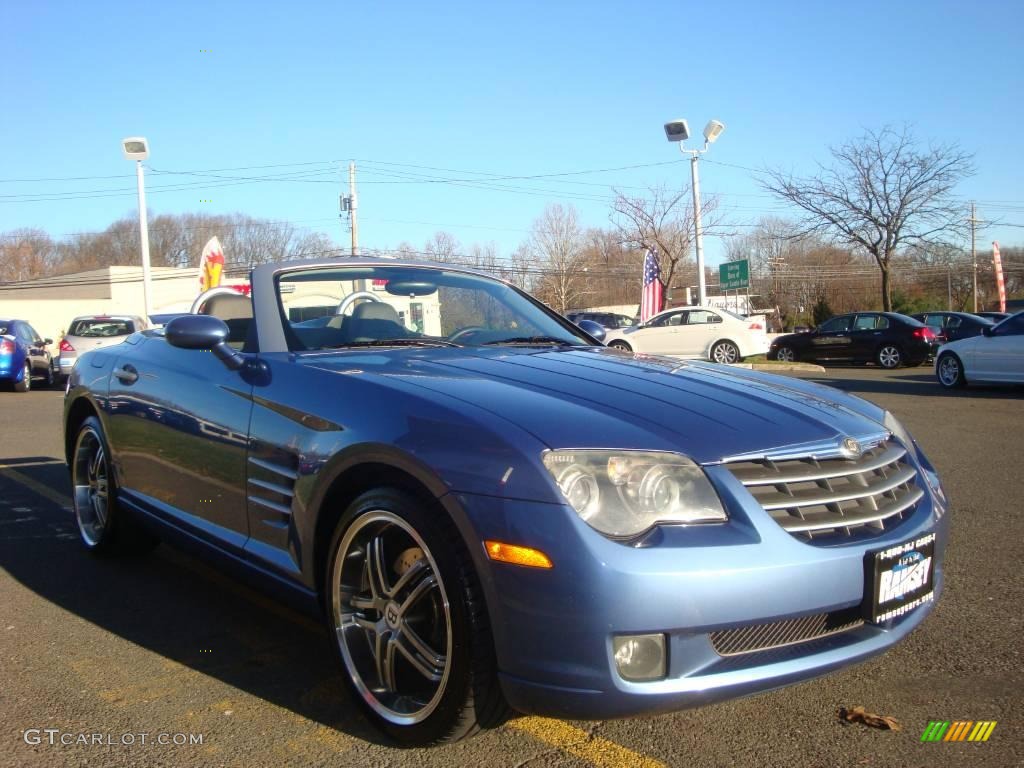 Aero Blue Pearlcoat 2005 Chrysler Crossfire Limited Roadster Exterior Photo #23612152