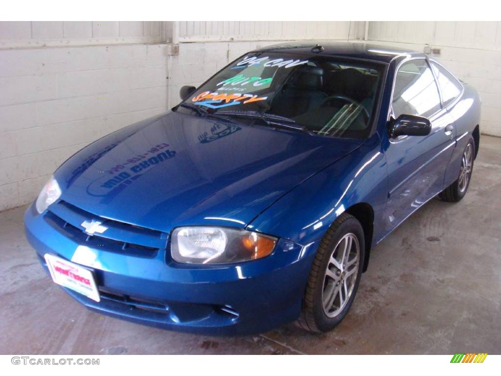 2004 Cavalier Coupe - Arrival Blue Metallic / Graphite photo #3