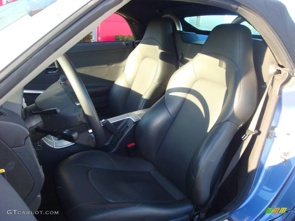 Dark Slate Grey Interior 2005 Chrysler Crossfire Limited Roadster Photo #23612604