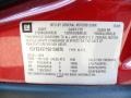 Crystal Red - SRX 4 V6 AWD Photo No. 15