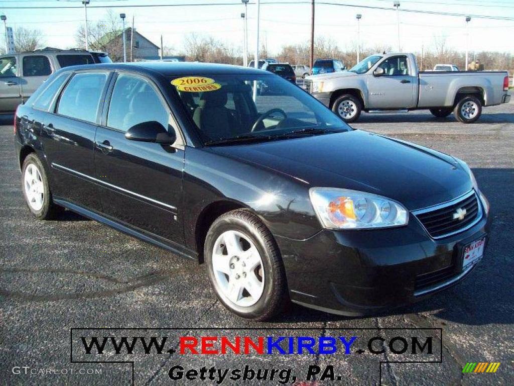 2006 Malibu Maxx LT Wagon - Black / Ebony Black photo #1