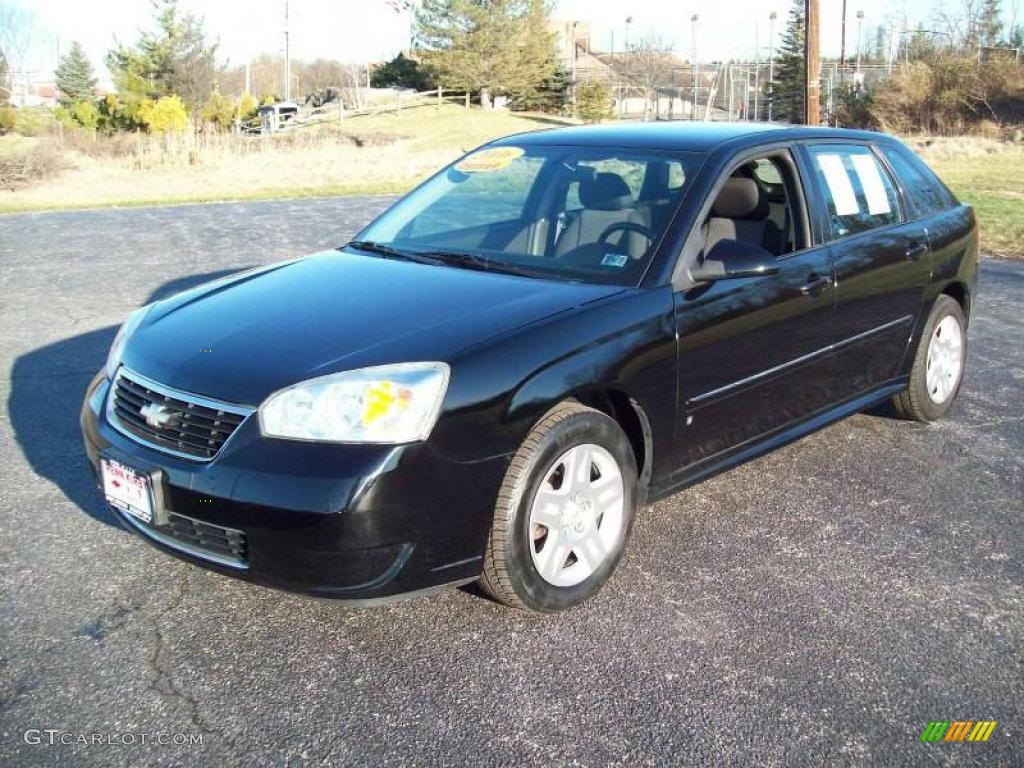 2006 Malibu Maxx LT Wagon - Black / Ebony Black photo #10