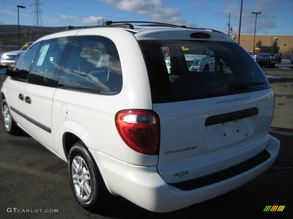 2005 Grand Caravan SE - Stone White / Medium Slate Gray photo #20