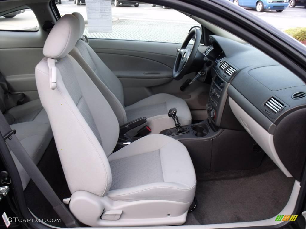 2007 Cobalt LS Coupe - Black / Gray photo #13