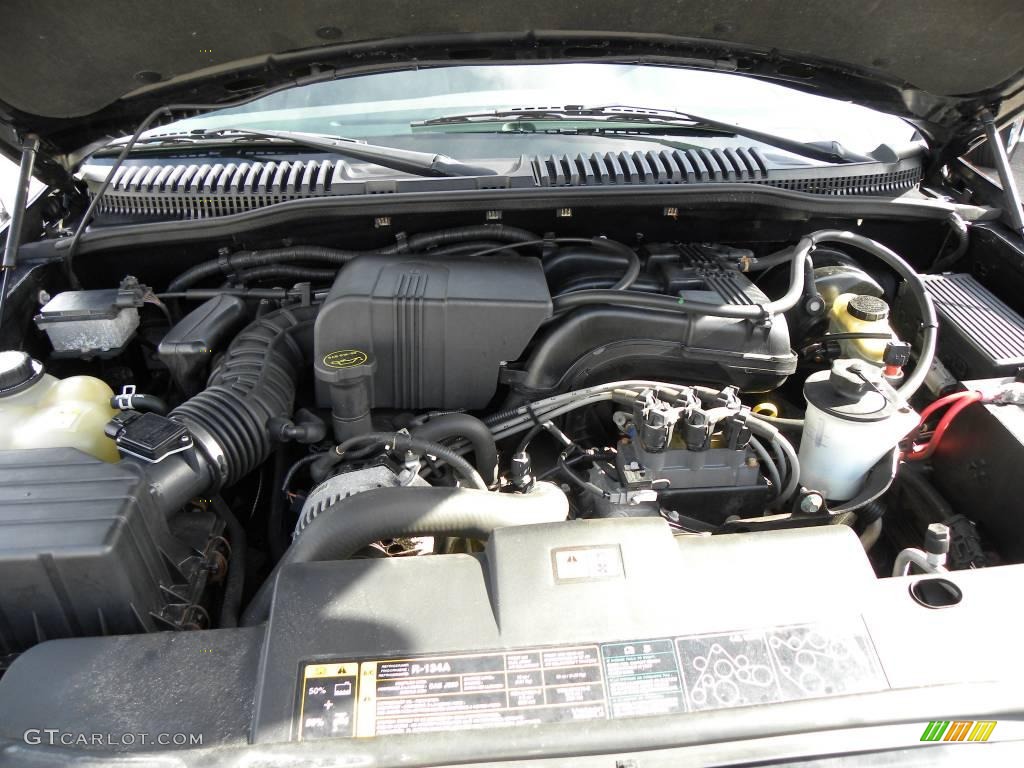 2002 Explorer XLT 4x4 - Black Clearcoat / Graphite photo #20