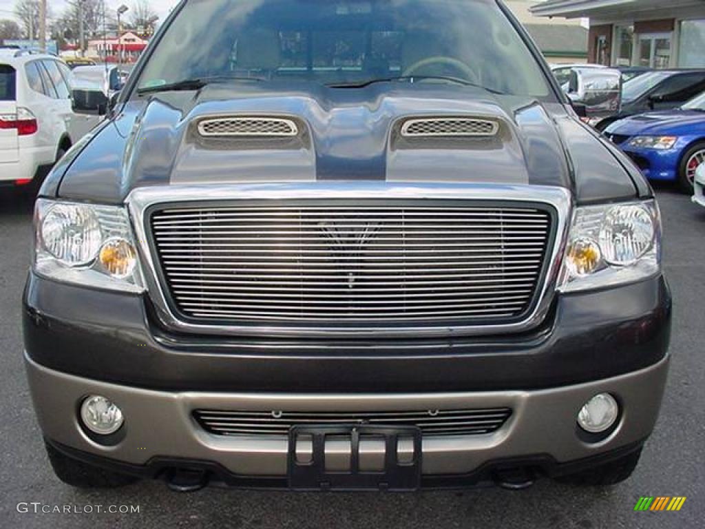 2006 F150 Lariat SuperCrew 4x4 - Dark Stone Metallic / Tan photo #2