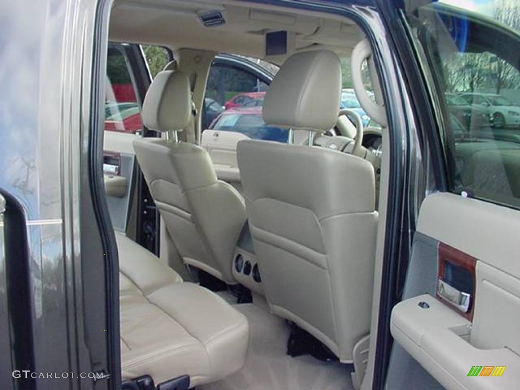 2006 F150 Lariat SuperCrew 4x4 - Dark Stone Metallic / Tan photo #7