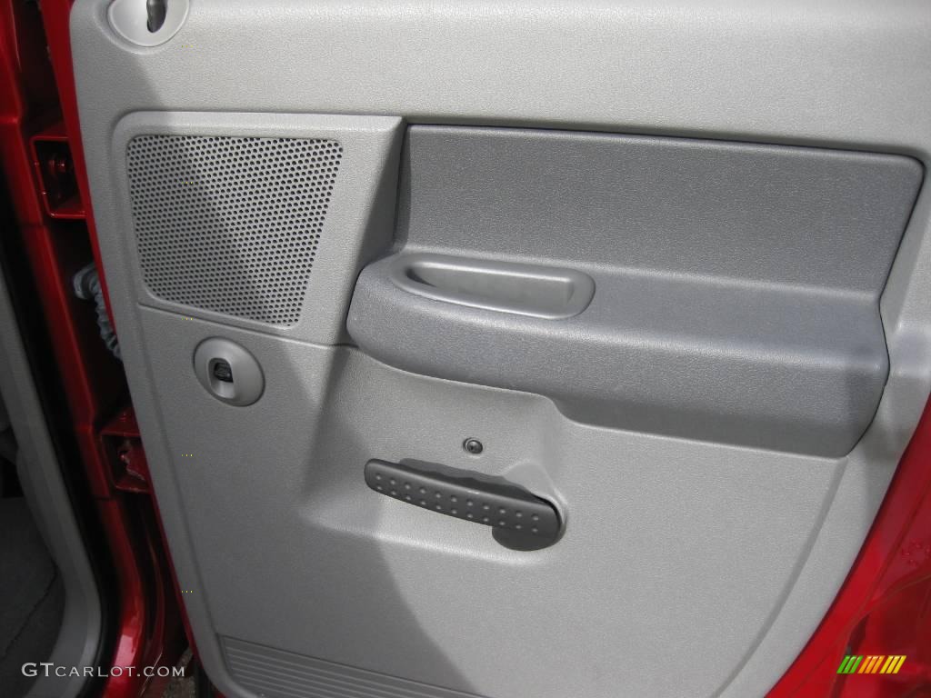 2008 Ram 1500 Big Horn Edition Quad Cab 4x4 - Inferno Red Crystal Pearl / Medium Slate Gray photo #26