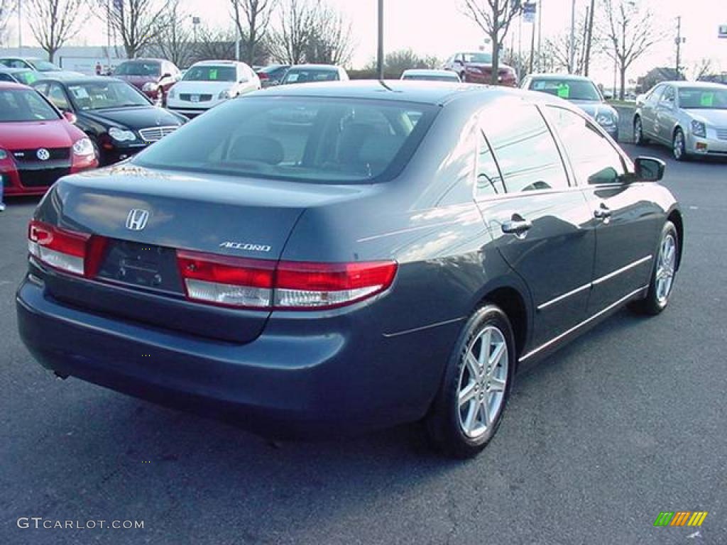 2003 Accord EX V6 Sedan - Graphite Pearl / Black photo #15