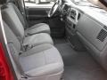 2008 Inferno Red Crystal Pearl Dodge Ram 1500 Big Horn Edition Quad Cab 4x4  photo #30