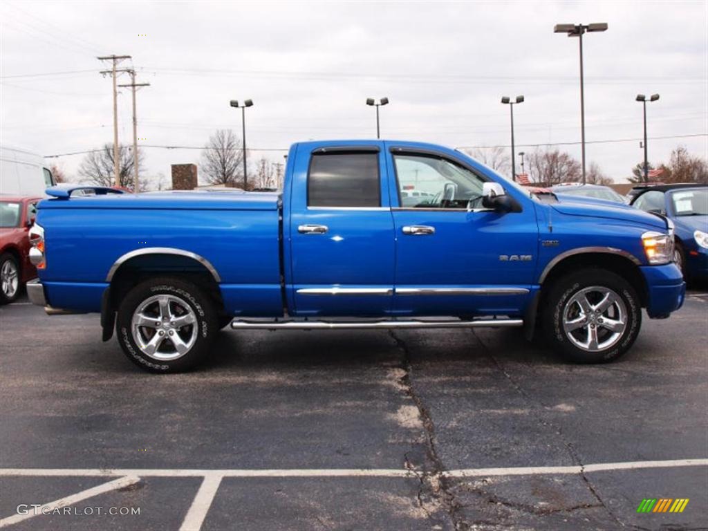 Electric Blue Pearl Dodge Ram 1500