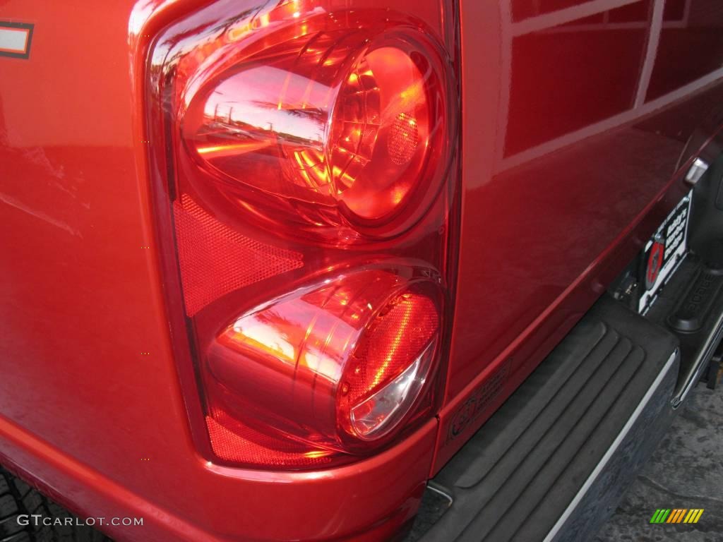 2008 Ram 1500 SXT Regular Cab - Inferno Red Crystal Pearl / Medium Slate Gray photo #8