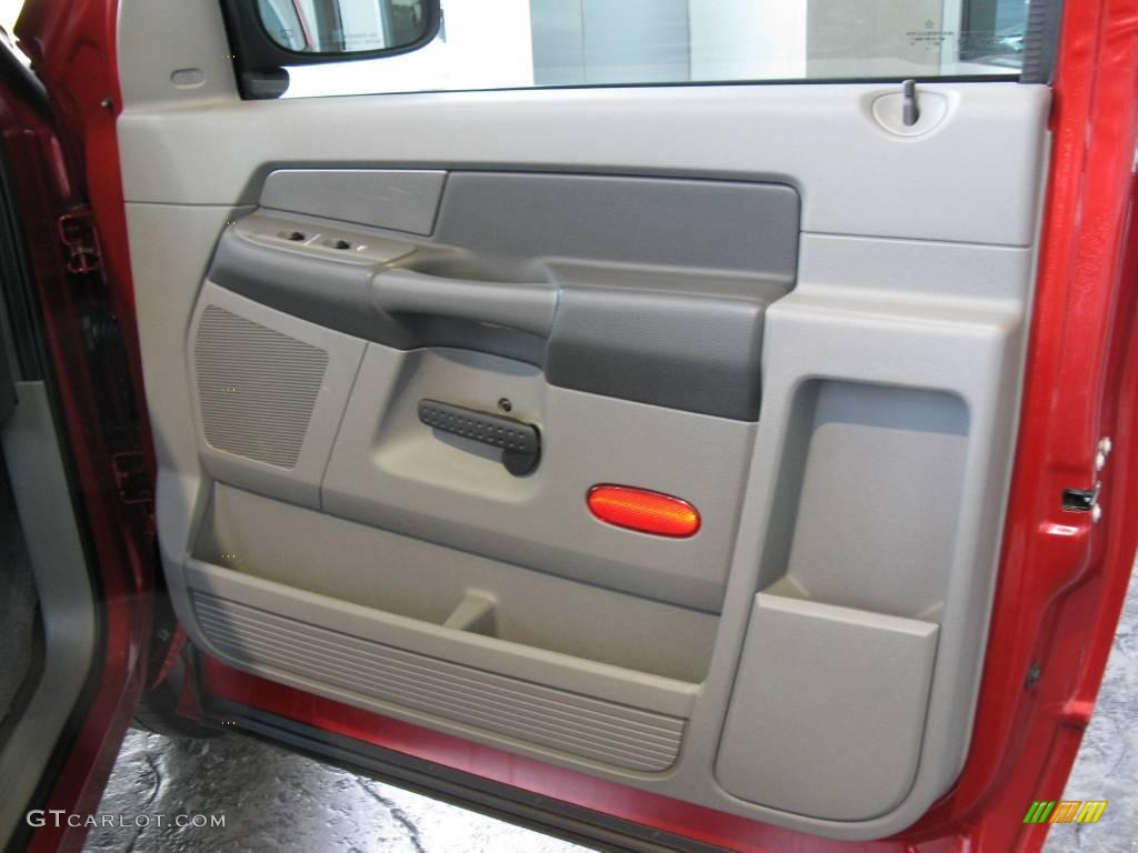 2008 Ram 1500 SXT Regular Cab - Inferno Red Crystal Pearl / Medium Slate Gray photo #19