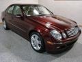 2006 Barolo Red Metallic Mercedes-Benz E 350 Sedan  photo #3