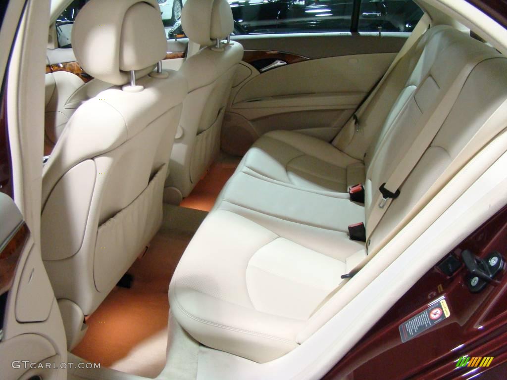 2006 E 350 Sedan - Barolo Red Metallic / Stone photo #12