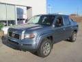 2007 Steel Blue Metallic Honda Ridgeline RTX  photo #2