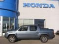 2007 Steel Blue Metallic Honda Ridgeline RTX  photo #3