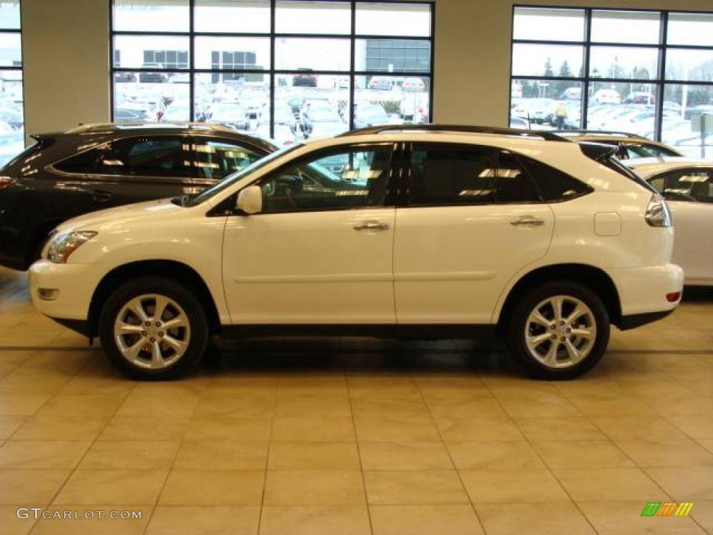 2009 RX 350 AWD - Crystal White Mica / Parchment photo #1