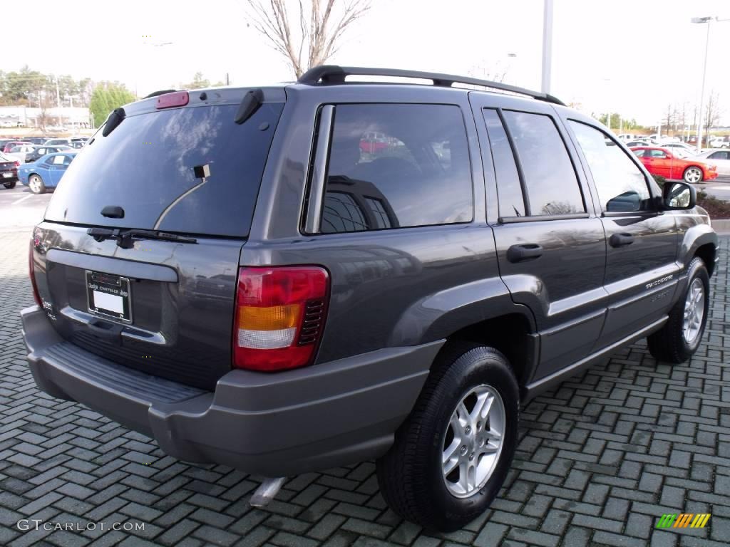 2002 Grand Cherokee Laredo 4x4 - Graphite Metallic / Dark Slate Gray photo #5