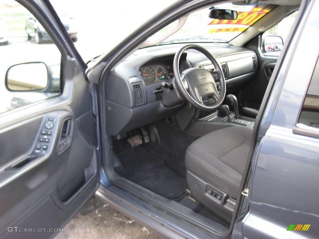 2002 Grand Cherokee Laredo 4x4 - Steel Blue Pearlcoat / Dark Slate Gray photo #21