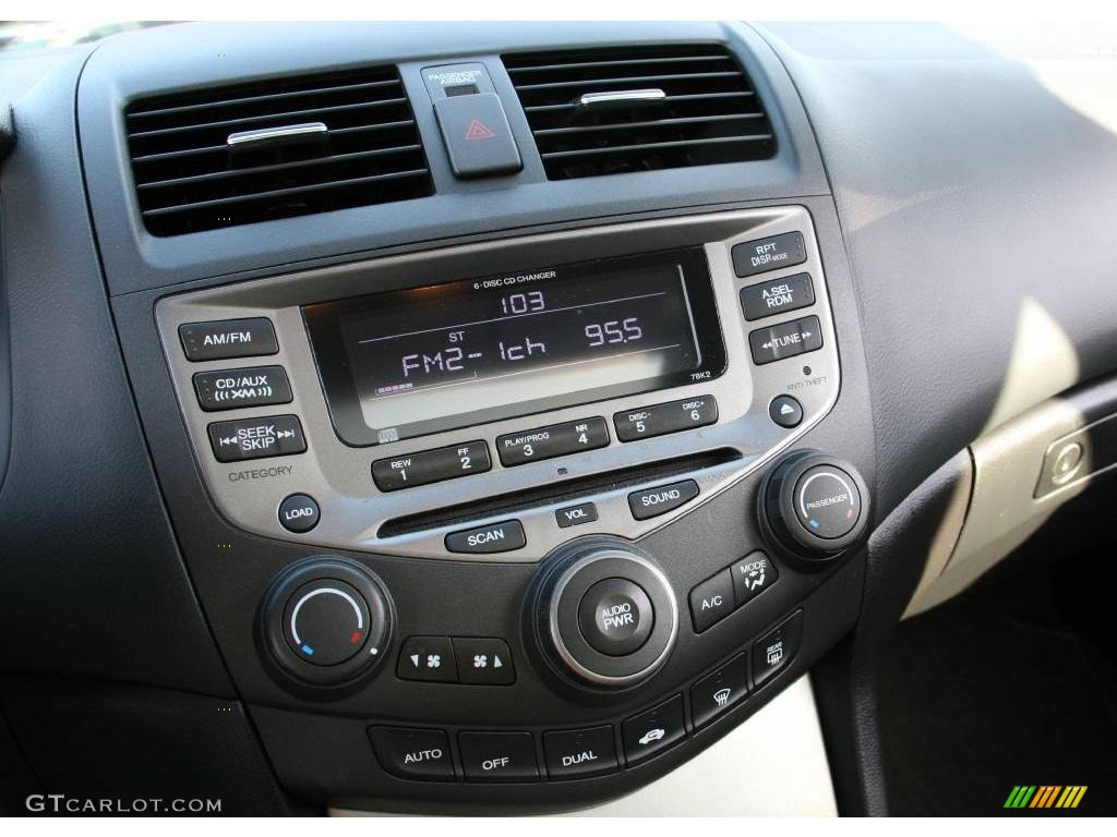 2007 Accord EX-L Sedan - Alabaster Silver Metallic / Black photo #24