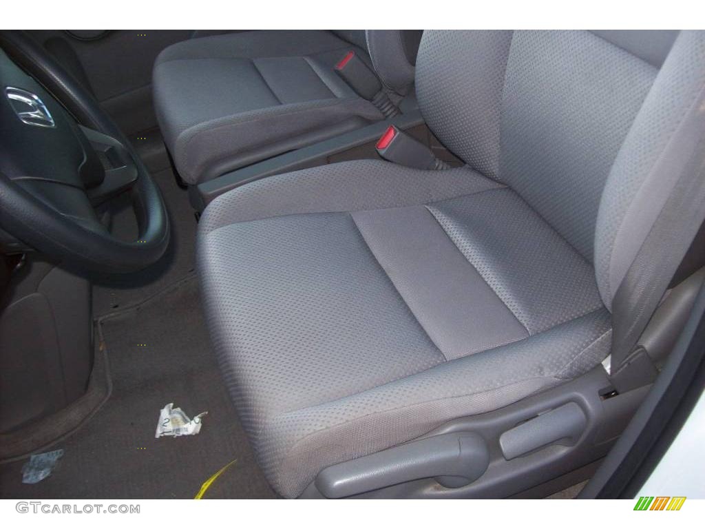 2007 CR-V LX 4WD - Taffeta White / Gray photo #5
