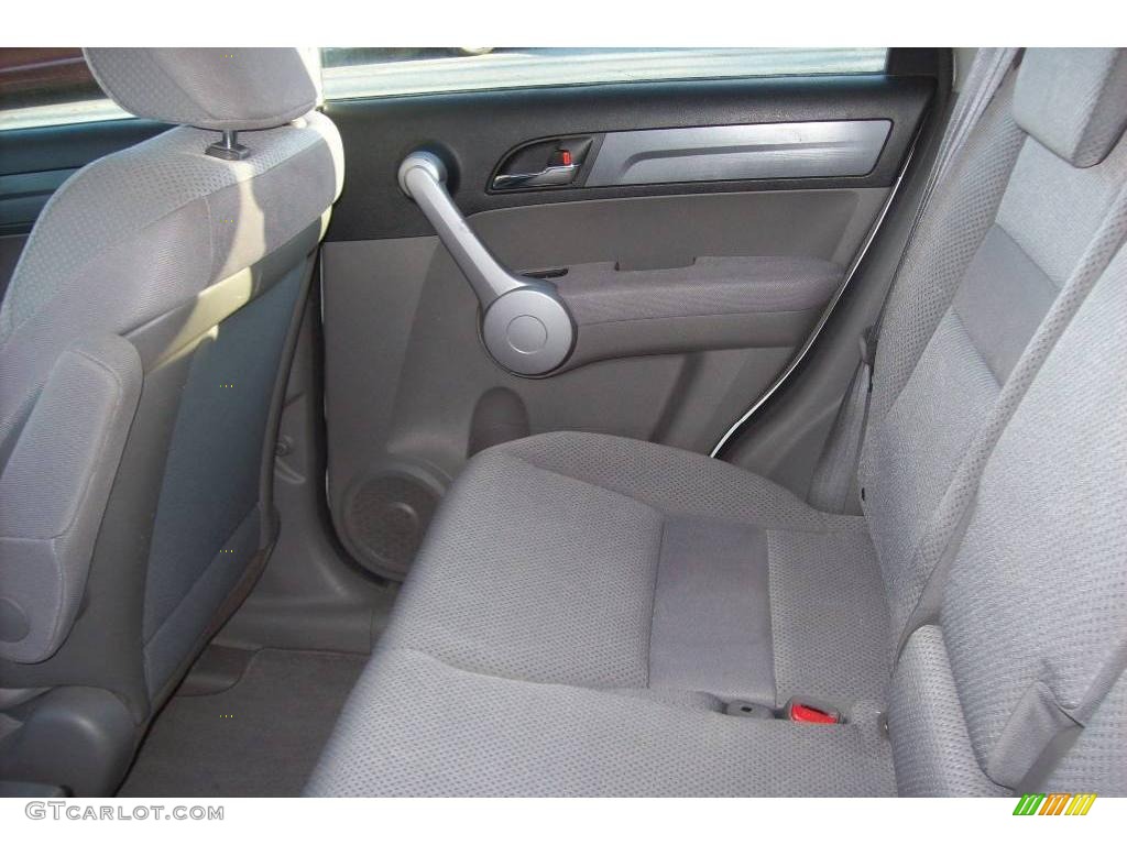 2007 CR-V LX 4WD - Taffeta White / Gray photo #13