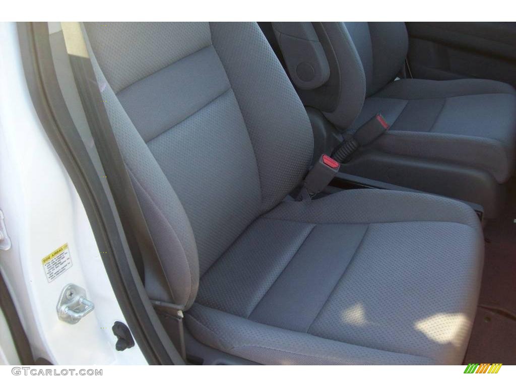 2007 CR-V LX 4WD - Taffeta White / Gray photo #15