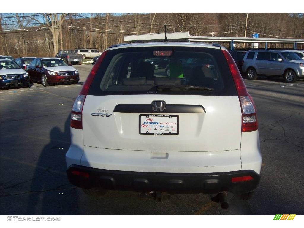 2007 CR-V LX 4WD - Taffeta White / Gray photo #23
