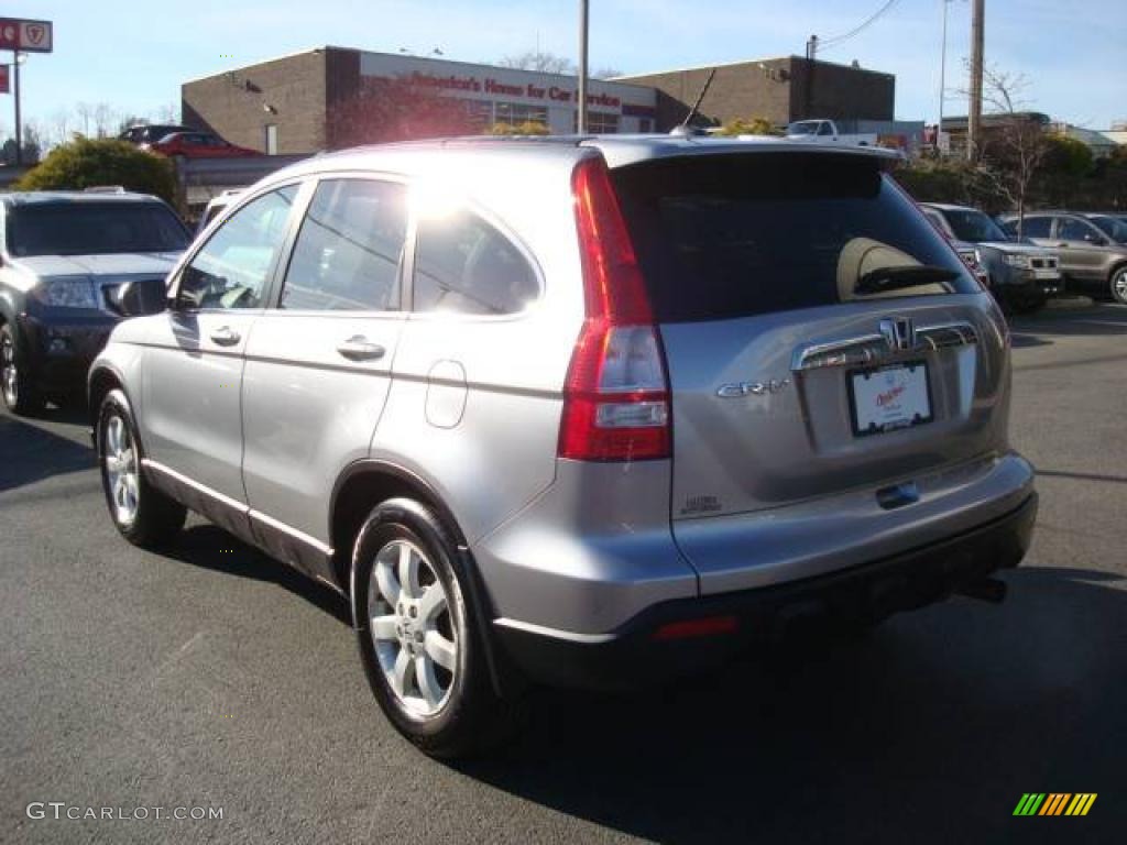 2007 CR-V EX-L 4WD - Glacier Blue Metallic / Black photo #2