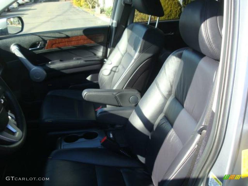 2007 CR-V EX-L 4WD - Glacier Blue Metallic / Black photo #8