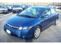 2008 Atomic Blue Metallic Honda Civic LX Sedan  photo #21