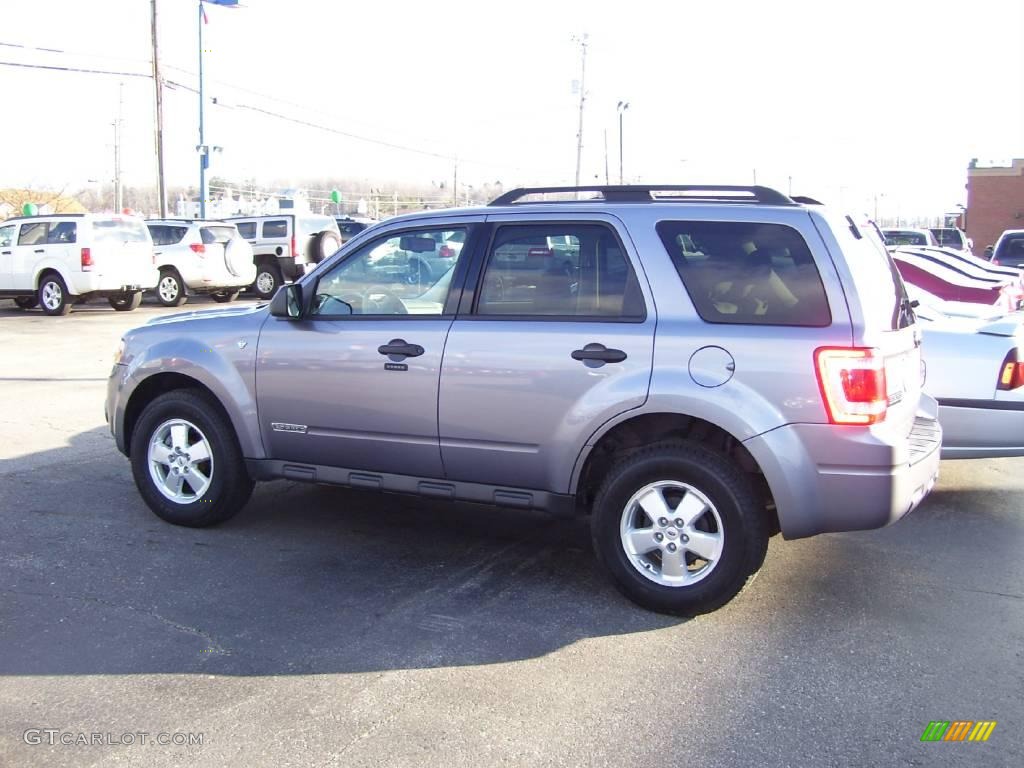 2008 Escape XLT V6 - Tungsten Grey Metallic / Stone photo #2