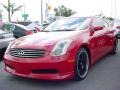 2005 Laser Red Infiniti G 35 Coupe  photo #7