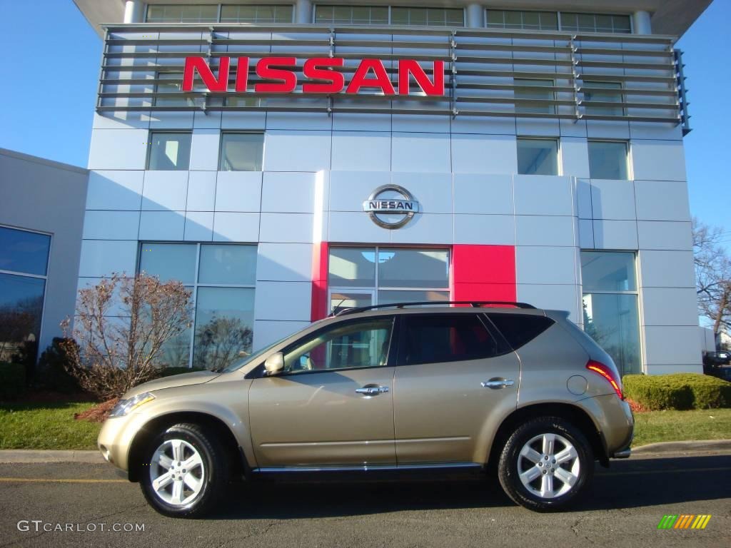 2006 Murano SL AWD - Chardonnay Metallic / Cafe Latte photo #5