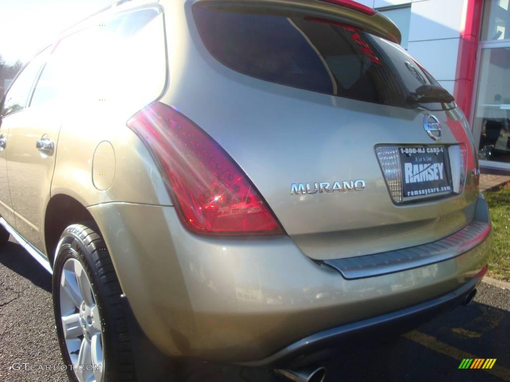 2006 Murano SL AWD - Chardonnay Metallic / Cafe Latte photo #18