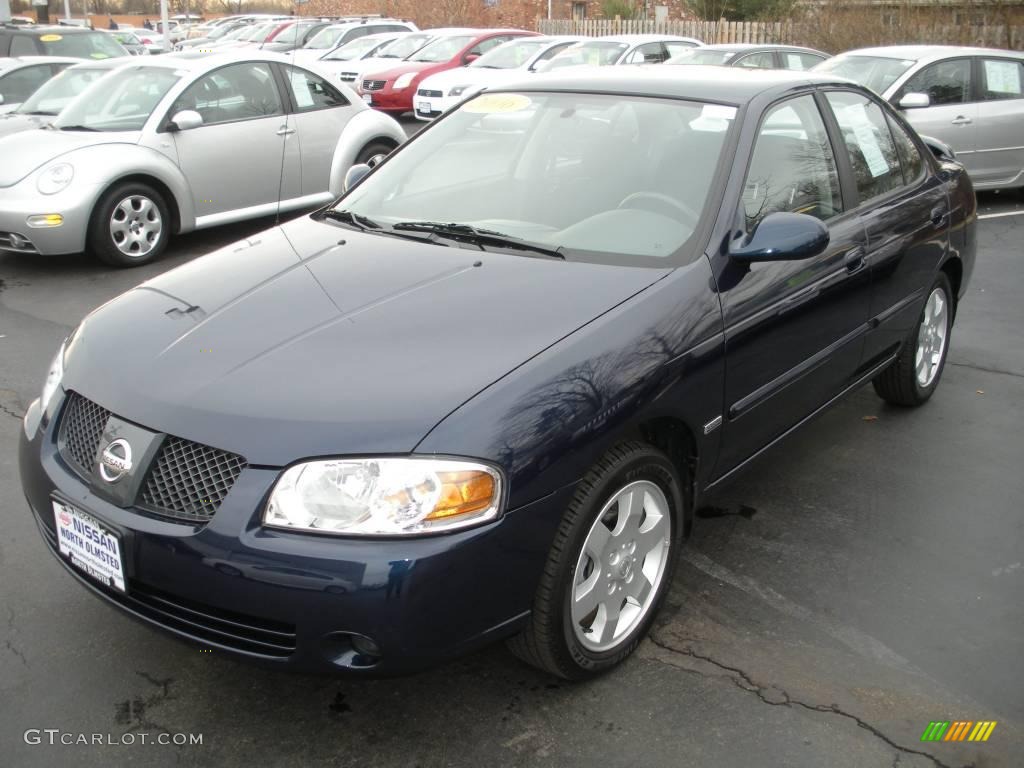 2006 Sentra 1.8 S Special Edition - Blue Dusk Metallic / Charcoal photo #1