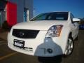 2008 Fresh Powder White Nissan Sentra 2.0 S  photo #3