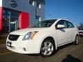 2008 Fresh Powder White Nissan Sentra 2.0 S  photo #4