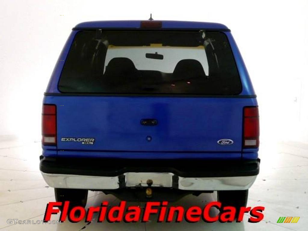1992 Explorer Sport - Medium Lapis Blue Metallic / Beige photo #6