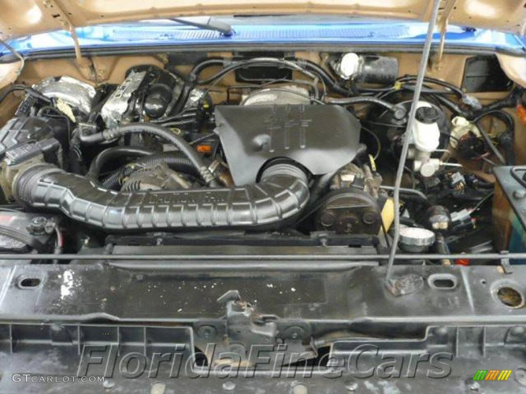 1992 Explorer Sport - Medium Lapis Blue Metallic / Beige photo #9