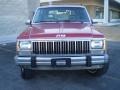 1990 Colorado Red Jeep Cherokee Laredo 4x4  photo #1