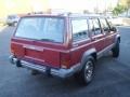 1990 Colorado Red Jeep Cherokee Laredo 4x4  photo #4