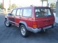 1990 Colorado Red Jeep Cherokee Laredo 4x4  photo #6